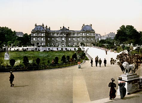 French Senate, King Louis XIII,  Luxembourg Gardens, Jardin du Luxembourg, , paris