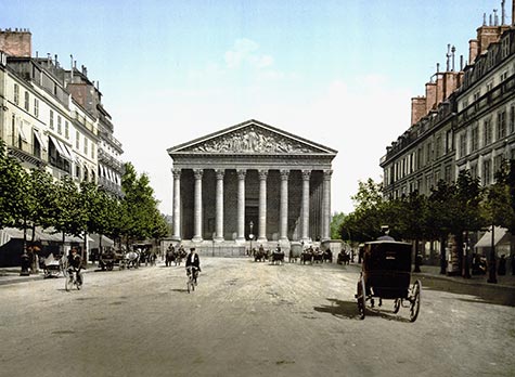 L'église de la Madeleine, Napoleon I, Neo-Classical, , paris