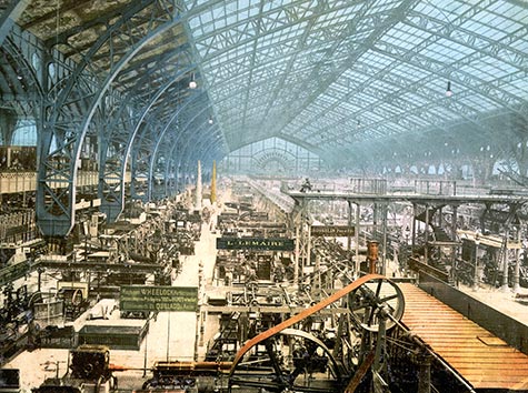 The Gallery of Machines, 19th century, engines, transforms, powered, heavy, technology, , paris