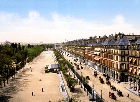 Rue de Rivoli, battle of Rivoli, Napoleon, Austrian army, , paris