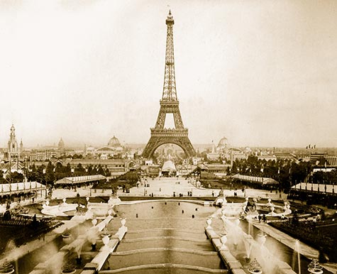 Eiffel Tower, Champ de Mars, Trocadéro Palace, , paris