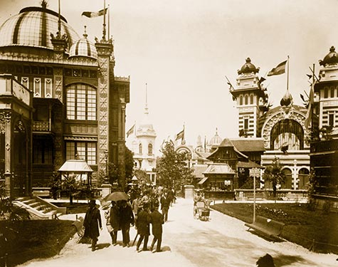 Pavilion of Chile, Bolivia, , paris