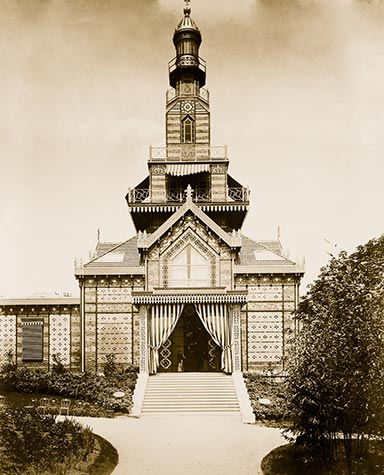 Pavilion, Ministry of Public Works, , paris