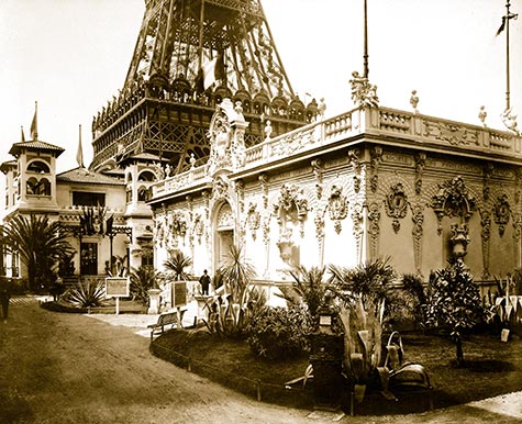 Pavilion, Society of French Pastel Artists, Eiffel Tower, Pavilion of Monaco, , paris