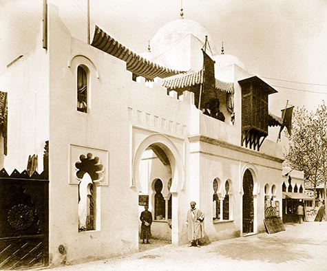 Moroccan café, Cairo street, , paris