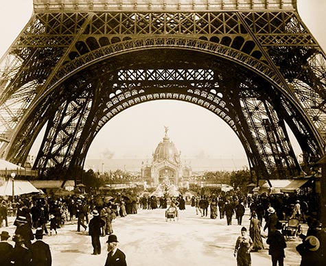 Central Dome, Eiffel Tower, Champ de Mars, Fountain St. Vidal, , paris