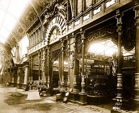 United States exhibit, Palace of Diverse Industries, Thomas Edison, Elihu Thomson, , paris