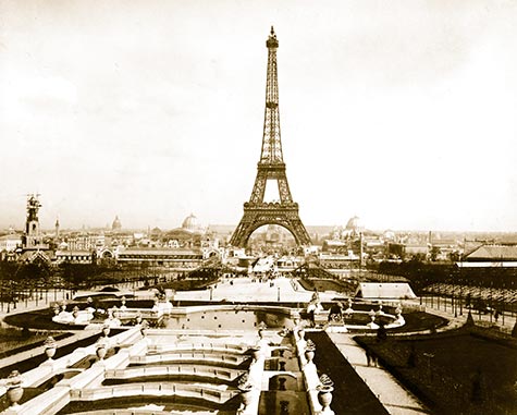 Eiffel Tower, exposition buildings, Champ de Mars, Trocadéro Palace, , paris