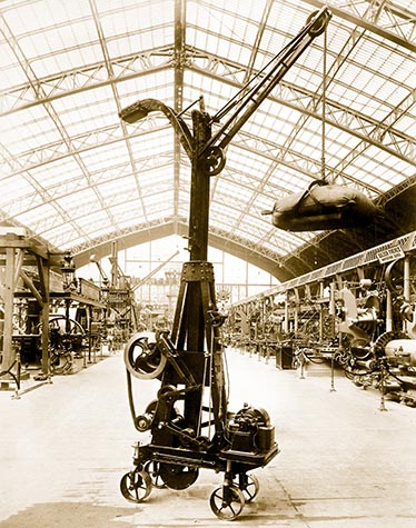 Hoisting machine, Gallery of Machines, , paris