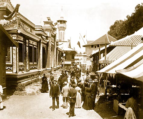 L'Esplanade des Invalides, Pavilion, Annam & Tonkin, Vietnam, , paris