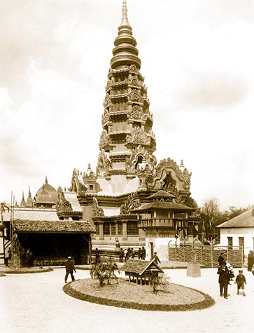 Pagoda of Ankor, , paris