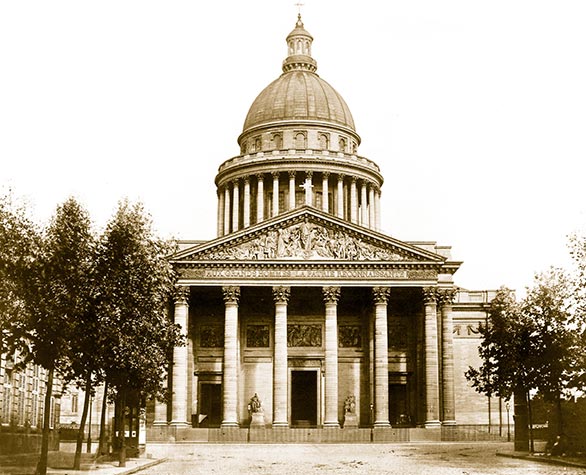 Pantheon, Latin Quarter, church, St. Genevive, Voltaire, Emile Zola, Rosseau, Marat, Victor Hugo, Alexandre Dumas, Sufflot road, rue, Jacques-Germain Soufflot, , paris