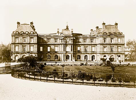 French Senate, meet, Luxembourg Gardens, Jardin du Luxembourg, King Louis XIII, , paris