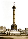 old photos of paris, Colonne de Juillet