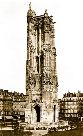 Saint-Jacques, Tower, gothic tower, church, , paris