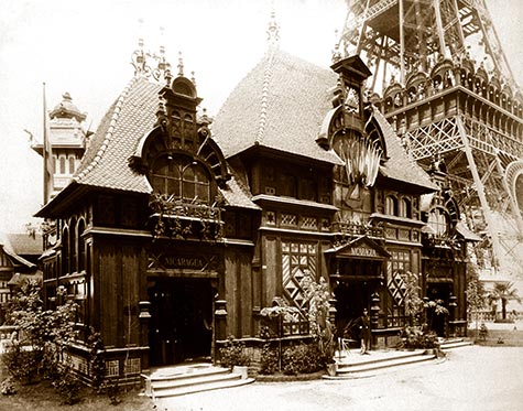 Pavilion of Nicaragua, Eiffel Tower, base, , paris