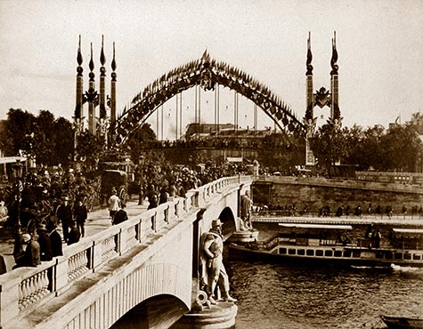 Pont de l'Alma, Passerelle, l'Alma, Quay d'Orsay, , paris