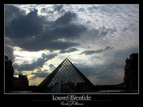 Louvre Pyramid, Eventide, paris photos, photography, france, city, capital