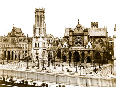 Church, Saint-Germain l'Auxerrois, Louvre, paris
