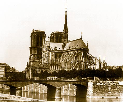 Notre Dame, Gothic Cathedral, Roman Catholics, 1160, church, 1345, Victor Hugo', Hunchback of Notre Dame, paris